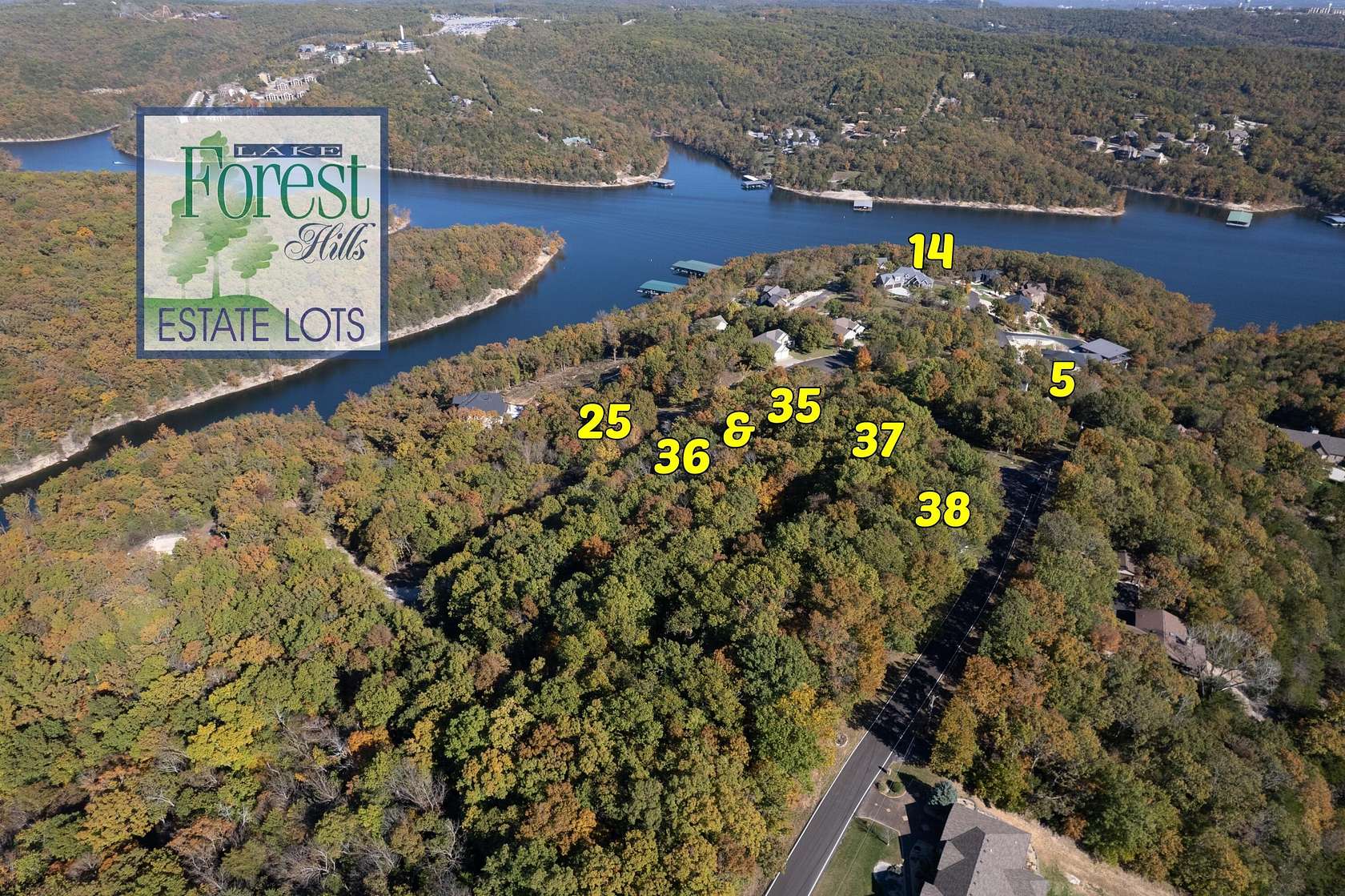 0.63 Acres of Residential Land for Sale in Branson West, Missouri