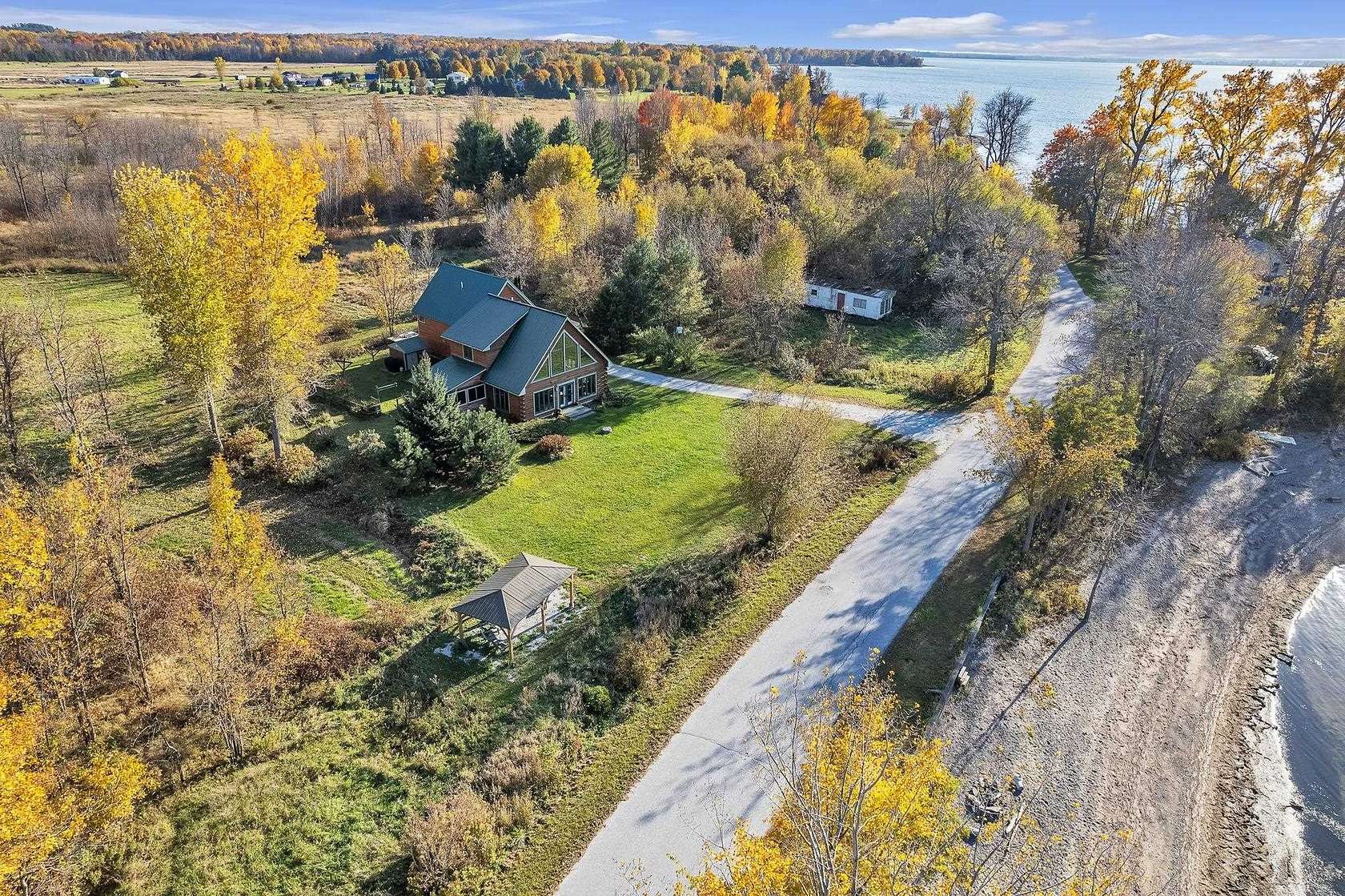 11.8 Acres of Recreational Land with Home for Sale in Isle la Motte, Vermont