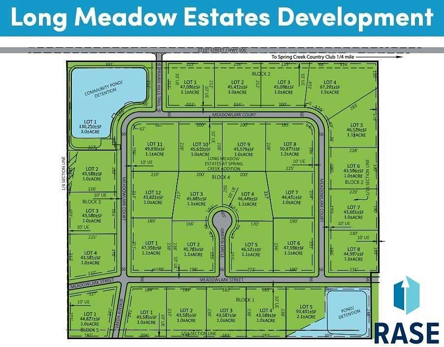 1.043 Acres of Residential Land for Sale in Harrisburg, South Dakota