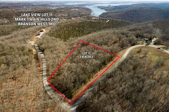 3.8 Acres of Residential Land for Sale in Branson West, Missouri