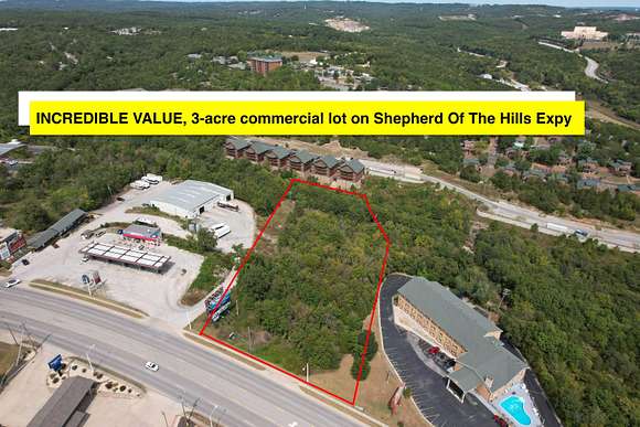 3 Acres of Mixed-Use Land for Sale in Branson, Missouri
