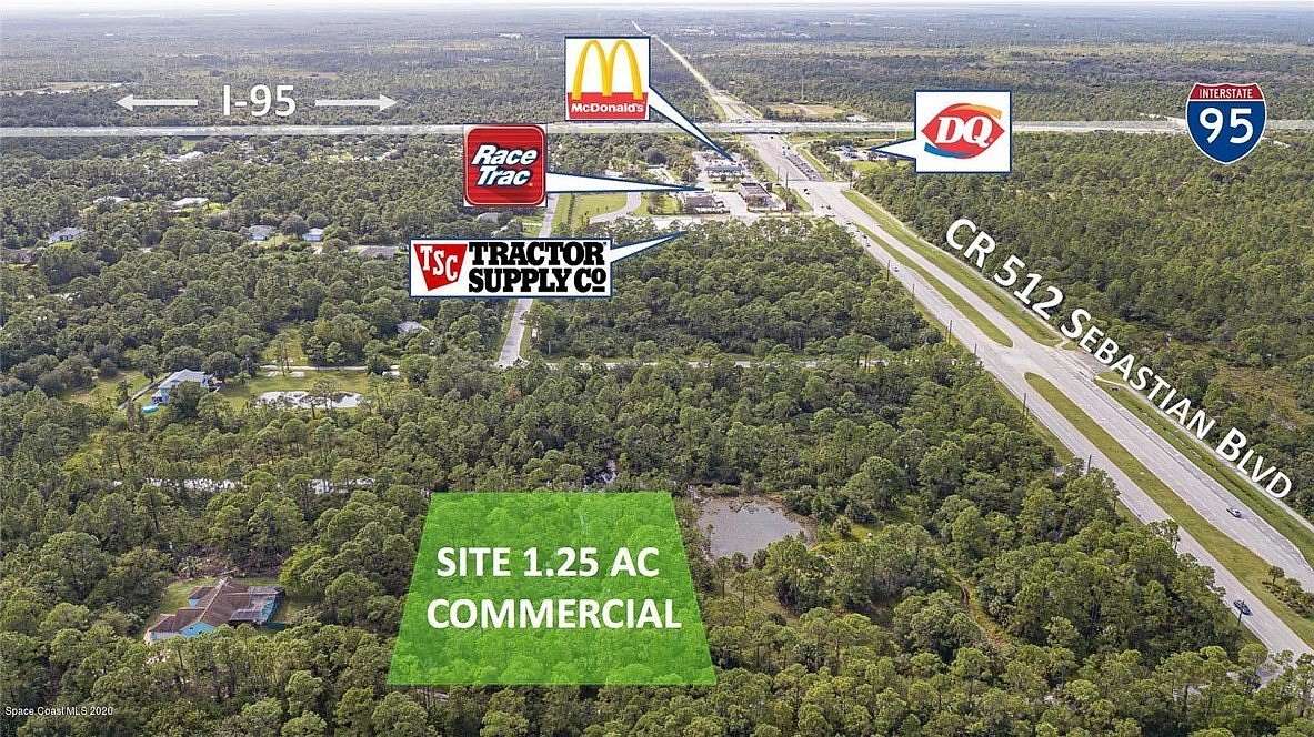 1.25 Acres of Commercial Land for Sale in Vero Beach, Florida