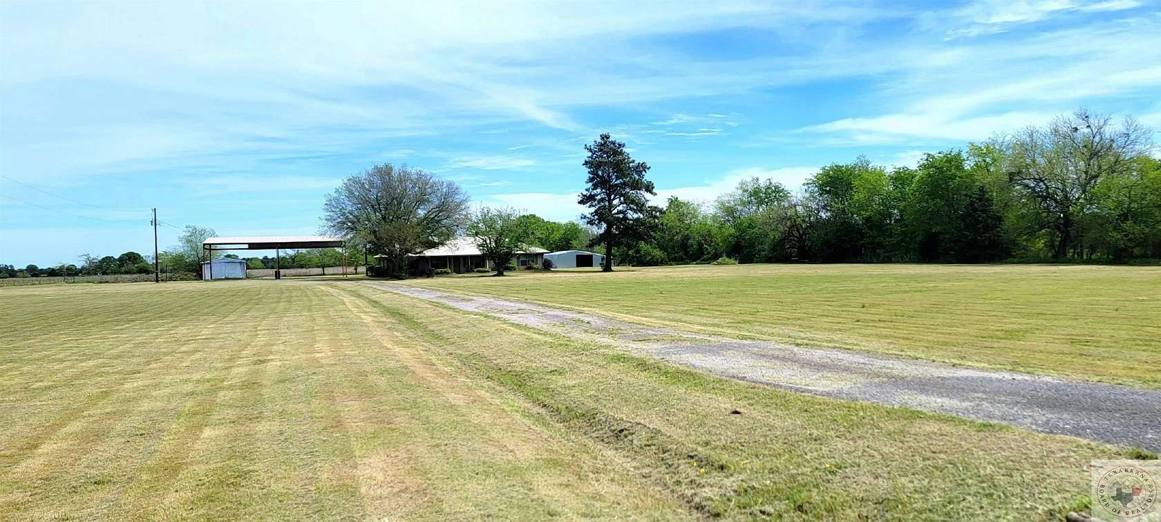 20.45 Acres of Land with Home for Sale in Detroit, Texas