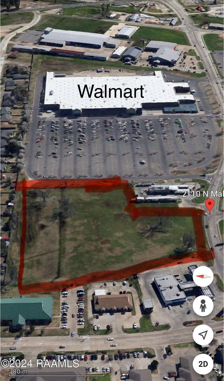 7.1 Acres of Commercial Land for Sale in Alexandria, Louisiana