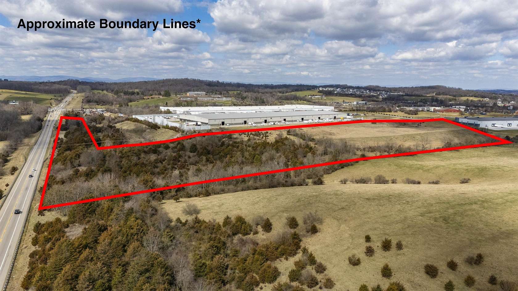 21.6 Acres of Commercial Land for Sale in Staunton, Virginia