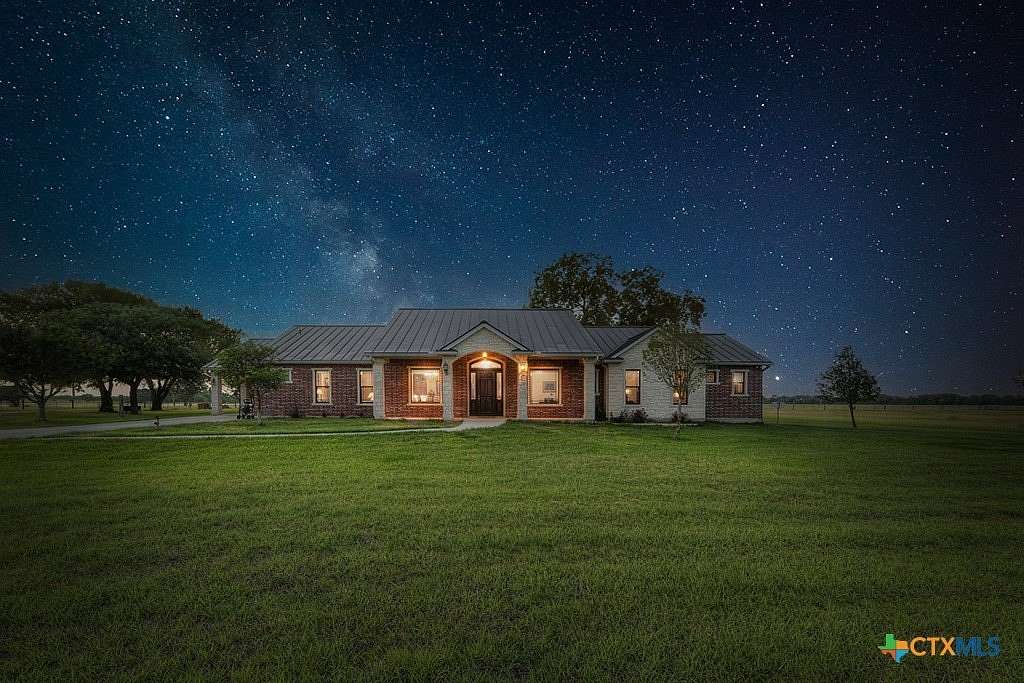 36.5 Acres of Agricultural Land with Home for Sale in Marion, Texas