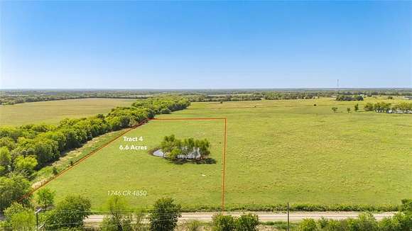 6.68 Acres of Land for Sale in Leonard, Texas