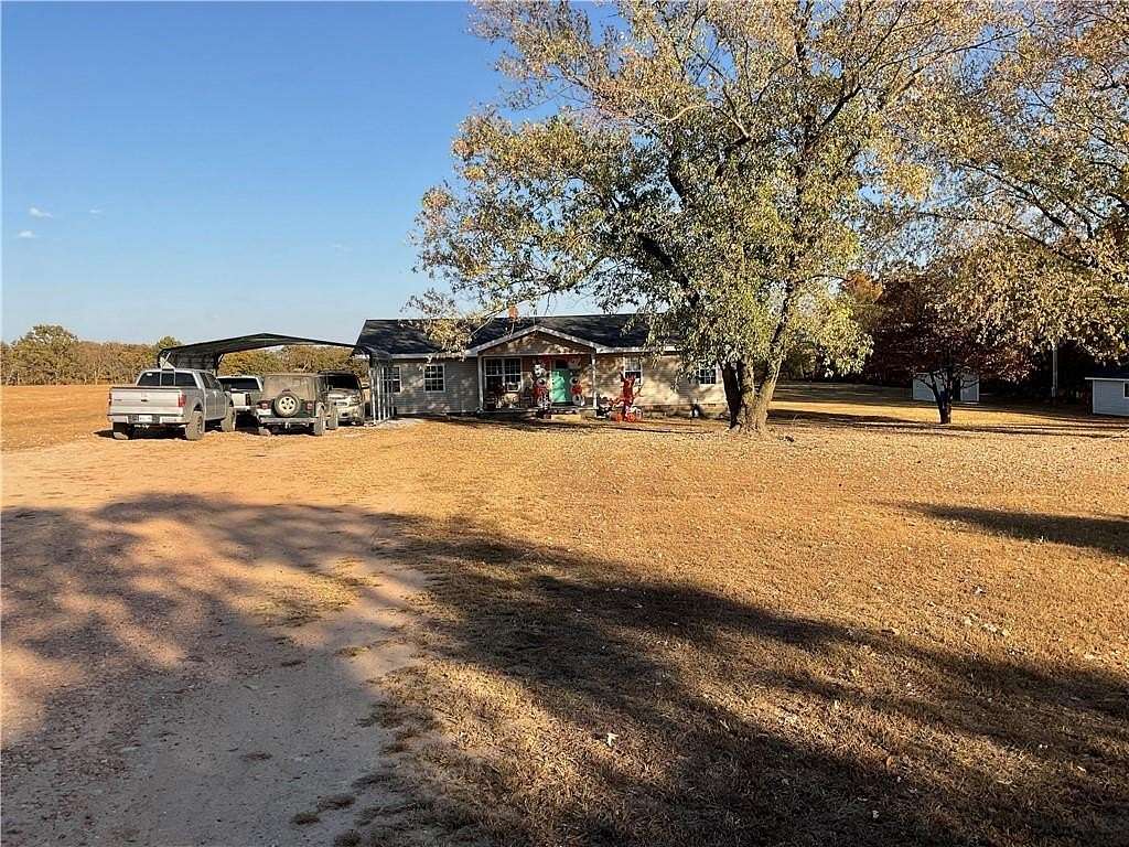 10 Acres of Land with Home for Sale in Colcord, Oklahoma