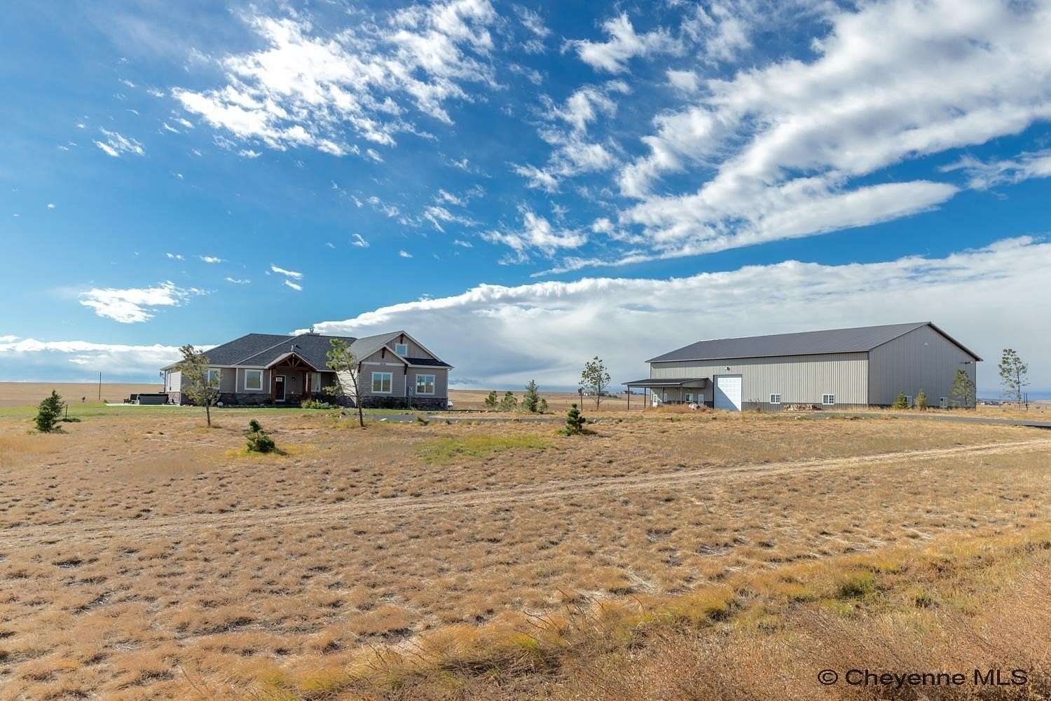 22.01 Acres of Agricultural Land with Home for Sale in Cheyenne, Wyoming