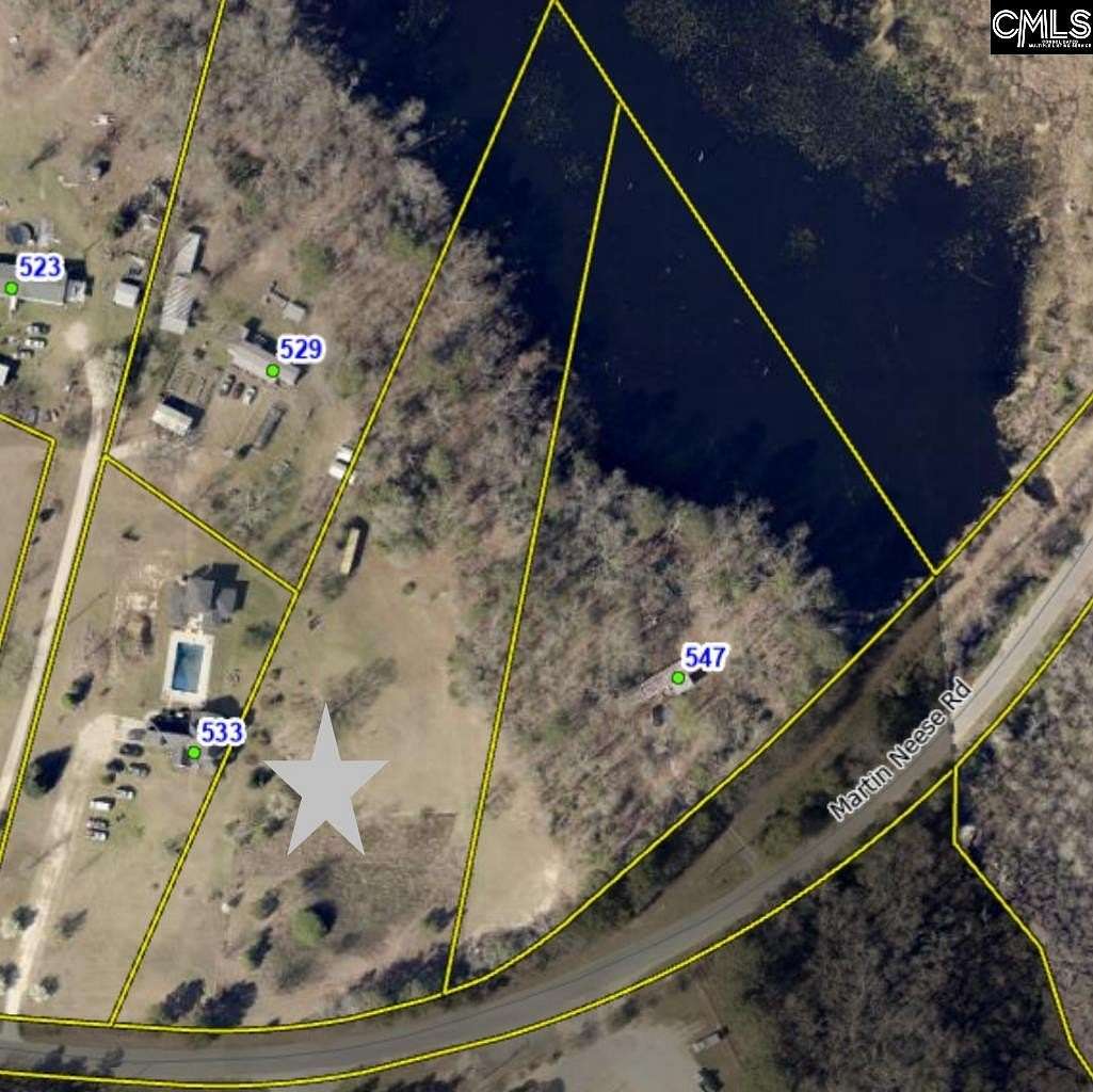 3.8 Acres of Land for Sale in Swansea, South Carolina