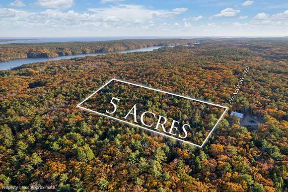 5 Acres of Residential Land for Sale in Georgetown, Maine