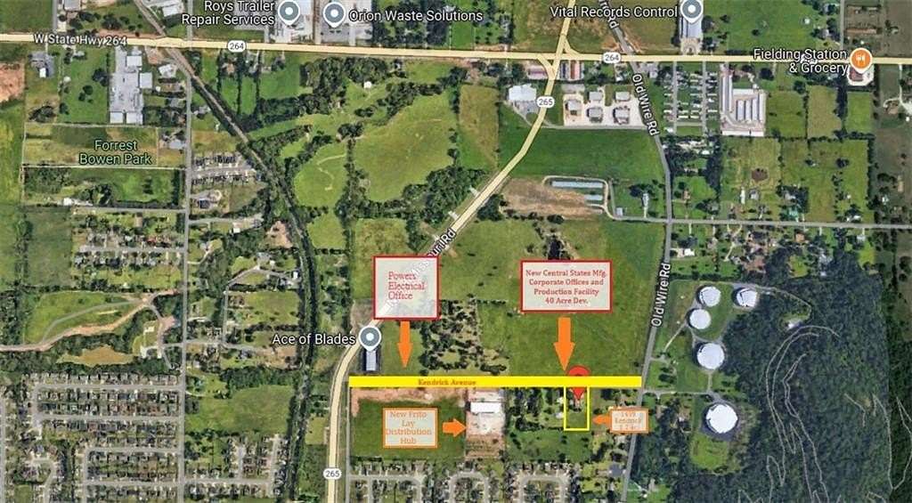 1.23 Acres of Mixed-Use Land for Sale in Springdale, Arkansas