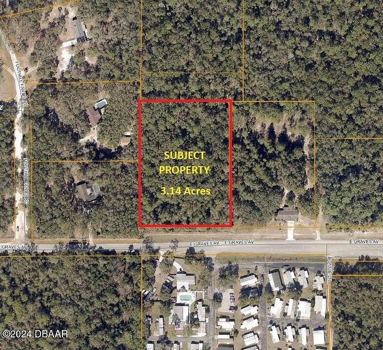 3.14 Acres of Land for Sale in Orange City, Florida