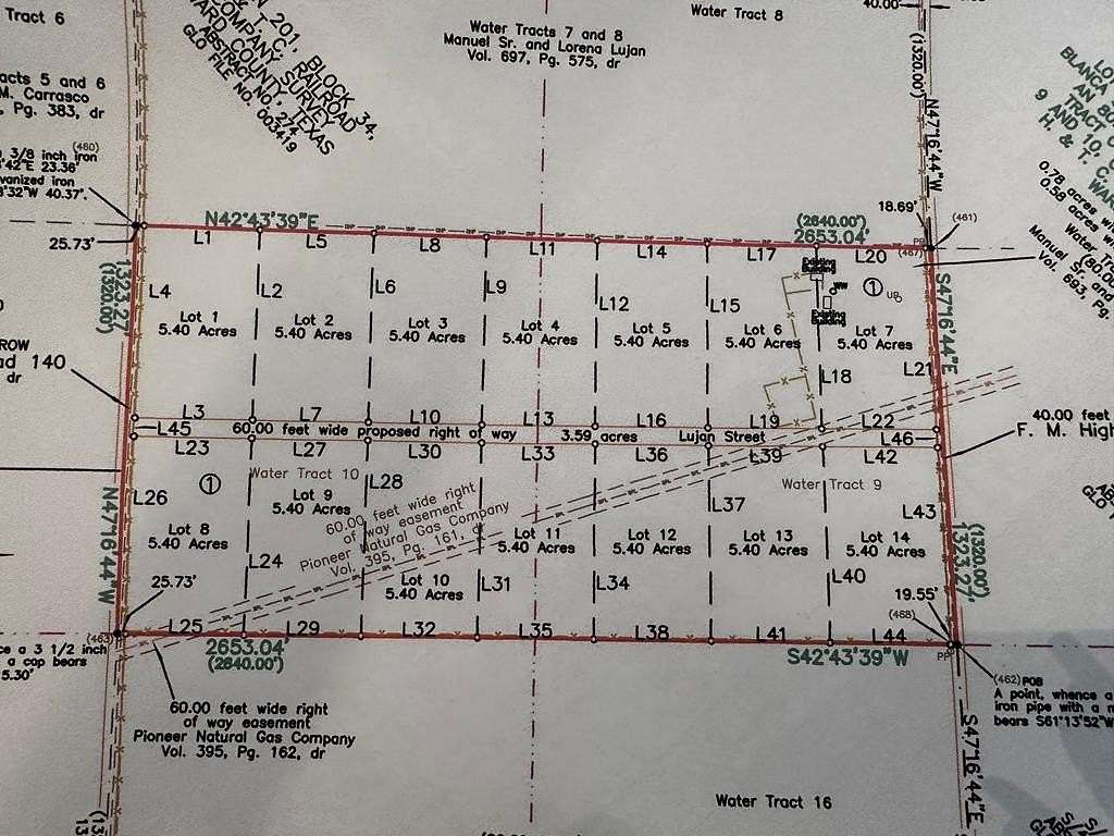 5.4 Acres of Residential Land for Sale in Barstow, Texas