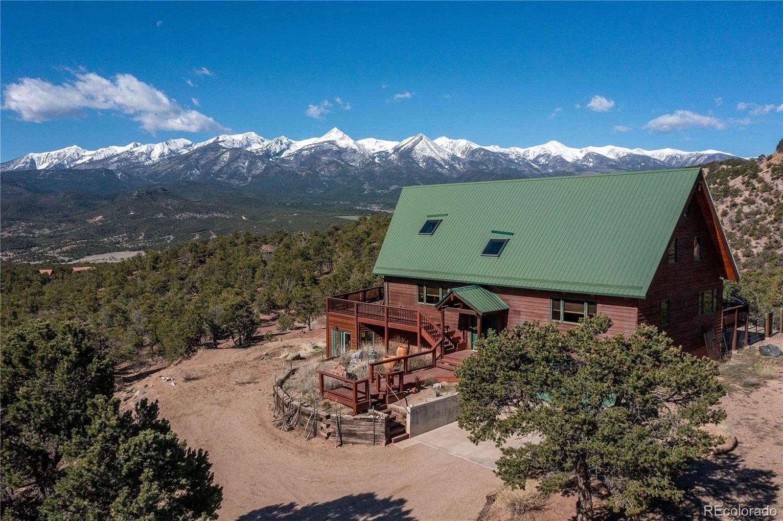 40 Acres of Recreational Land with Home for Sale in Howard, Colorado