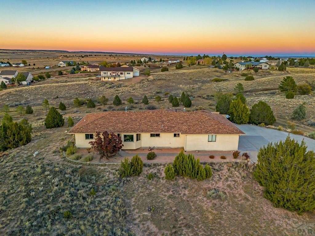 2.16 Acres of Residential Land with Home for Sale in Pueblo West, Colorado