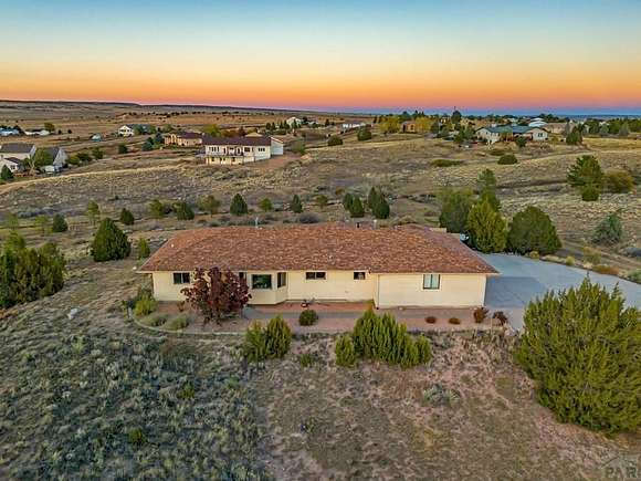 2.16 Acres of Residential Land with Home for Sale in Pueblo West, Colorado