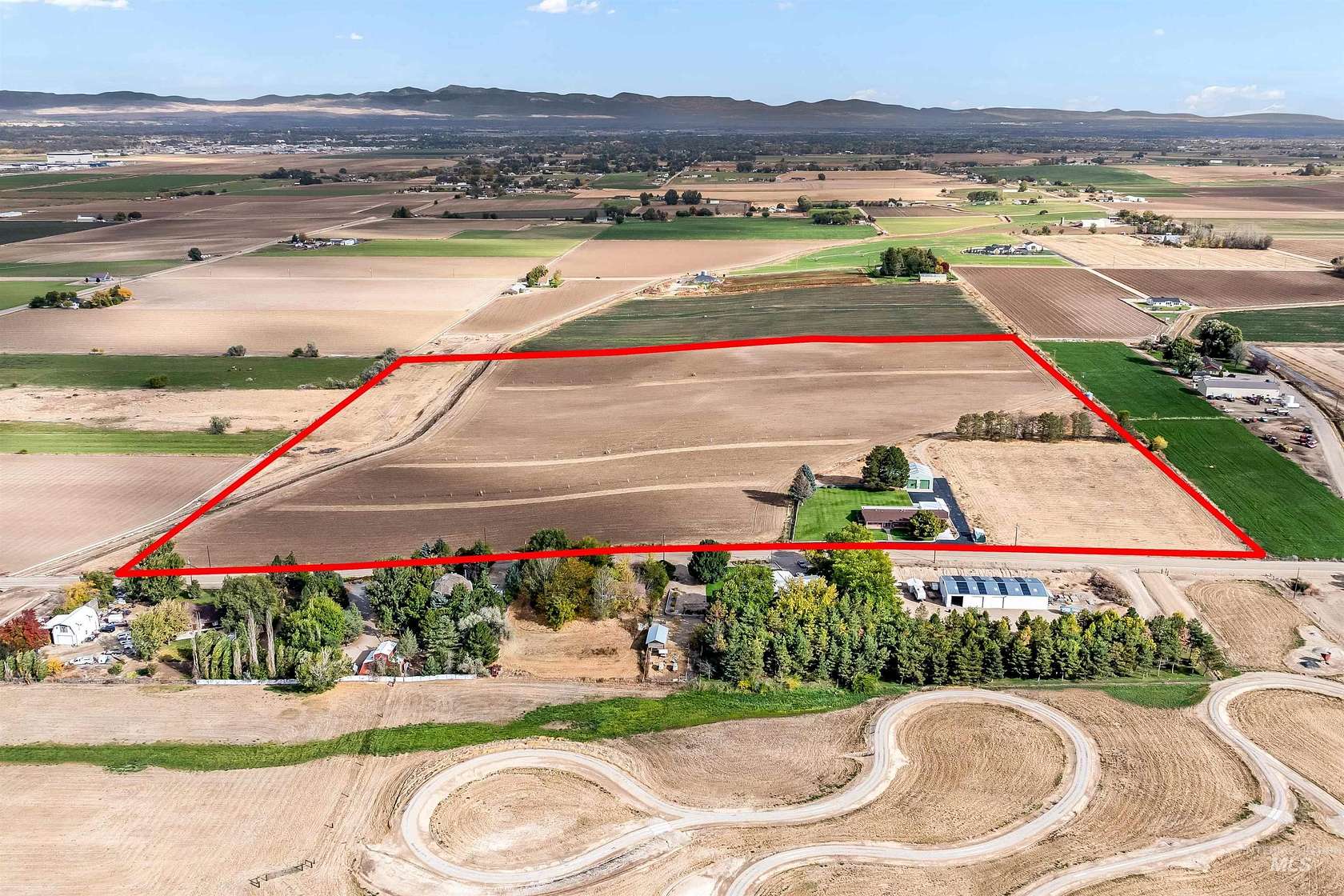 39.96 Acres of Agricultural Land with Home for Sale in Caldwell, Idaho