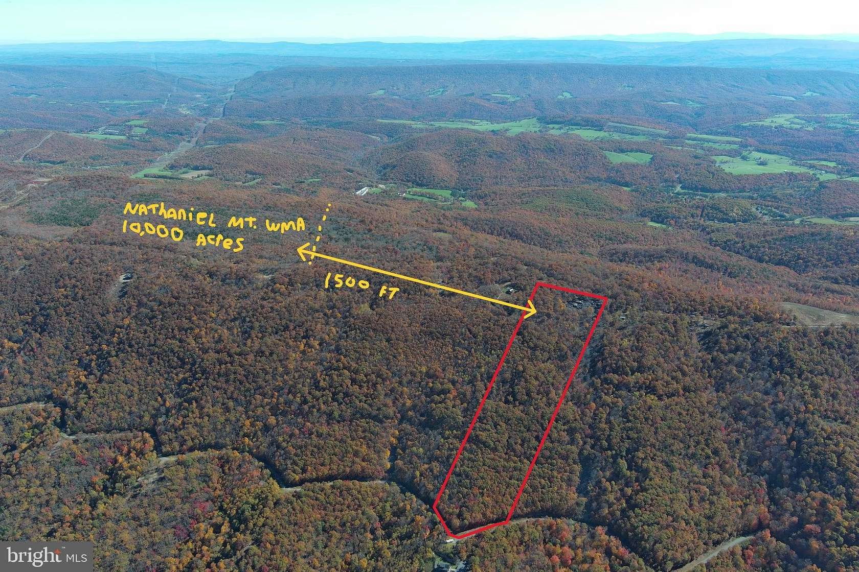 20.49 Acres of Recreational Land for Sale in Moorefield, West Virginia