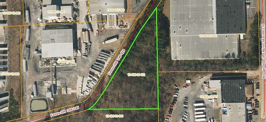 6.12 Acres of Commercial Land for Sale in Dalton, Georgia