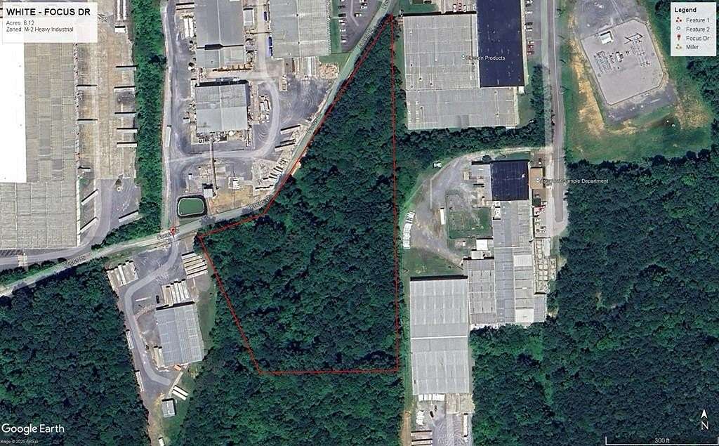 6.12 Acres of Commercial Land for Sale in Dalton, Georgia