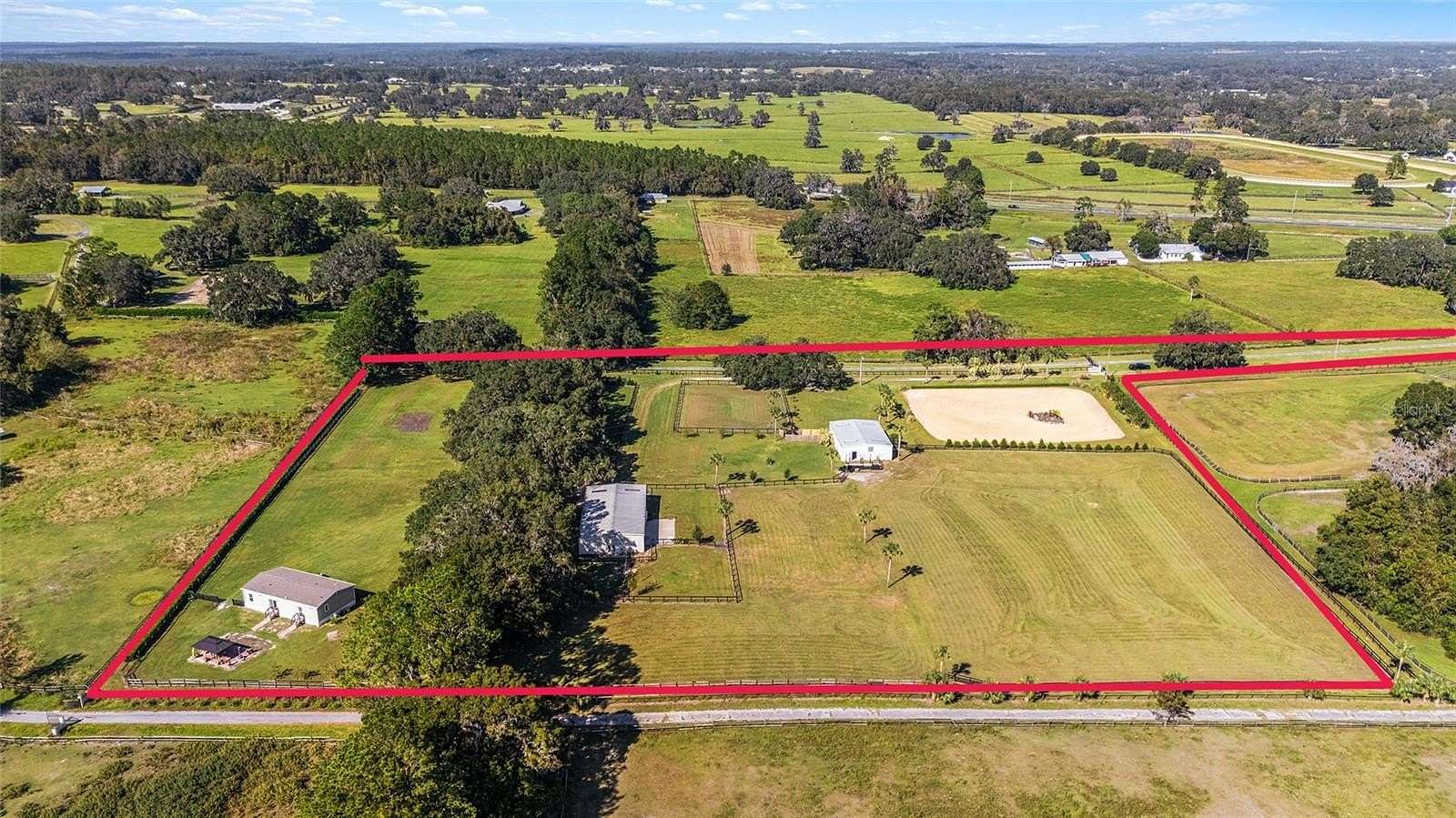 10 Acres of Land with Home for Sale in Ocala, Florida