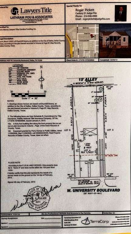 0.205 Acres of Land for Sale in Dallas, Texas