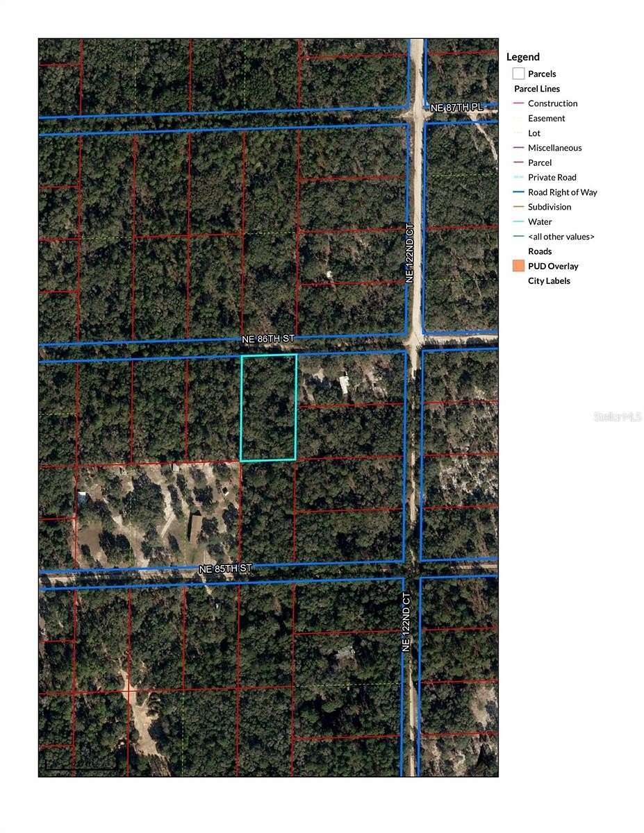 1.25 Acres of Land for Sale in Bronson, Florida