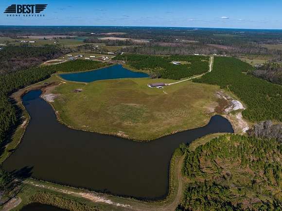 112.91 Acres of Land with Home for Sale in Vidalia, Georgia