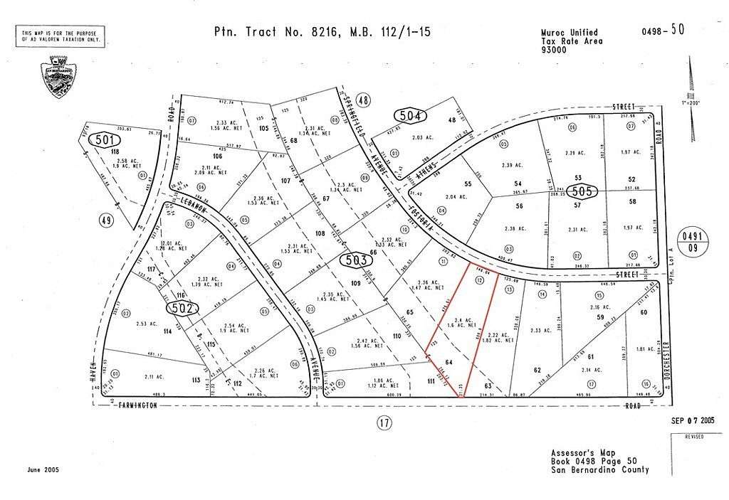 2.4 Acres of Land for Sale in Kramer Junction, California