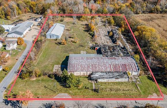 6.83 Acres of Improved Commercial Land for Sale in Union City, Michigan