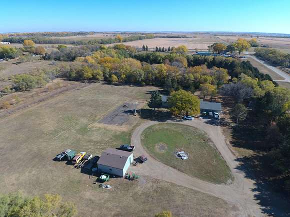 5.39 Acres of Residential Land with Home for Sale in Huron, South Dakota