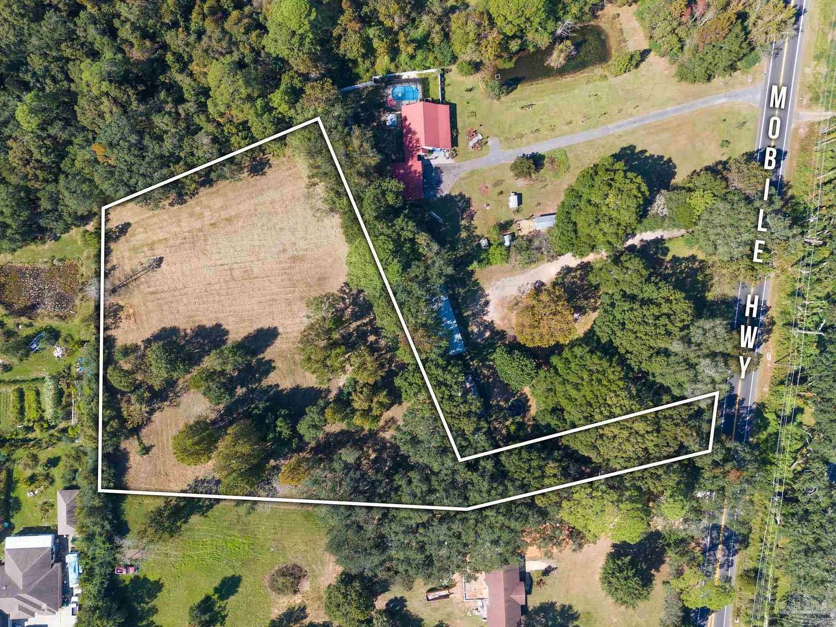 2.472 Acres of Residential Land for Sale in Pensacola, Florida