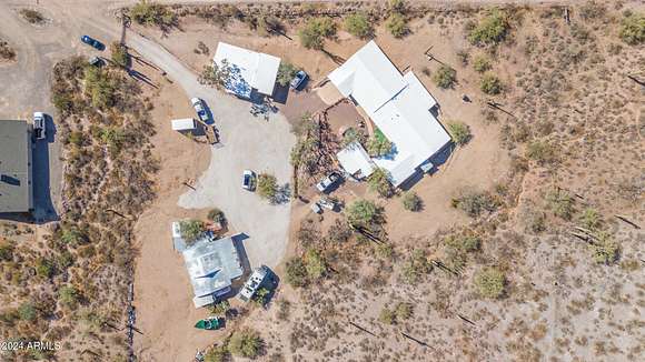 5 Acres of Residential Land with Home for Sale in New River, Arizona