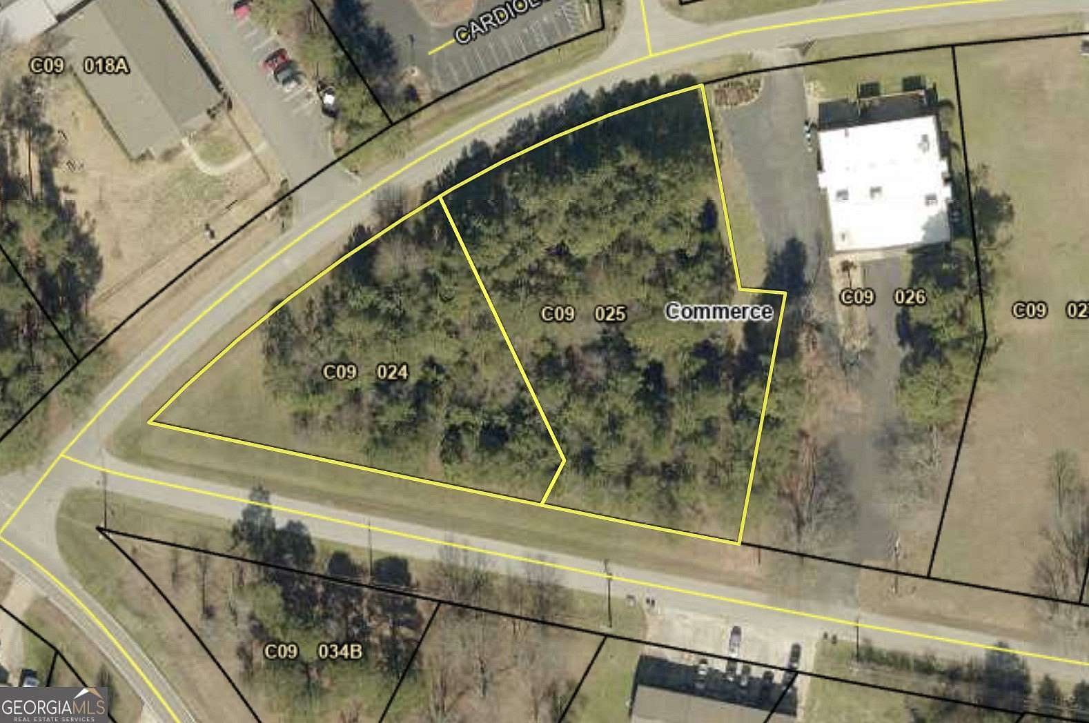 1.71 Acres of Commercial Land for Sale in Commerce, Georgia