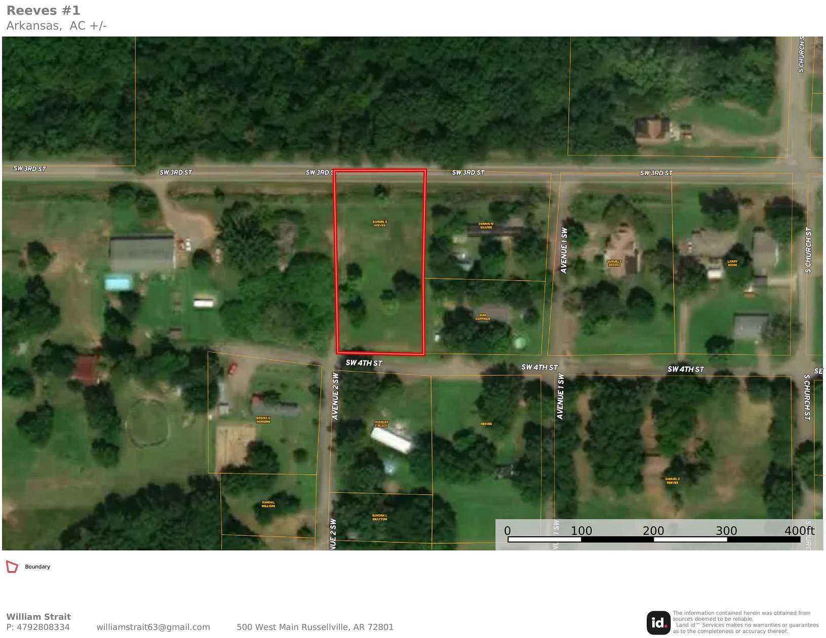 0.73 Acres of Residential Land for Sale in Atkins, Arkansas