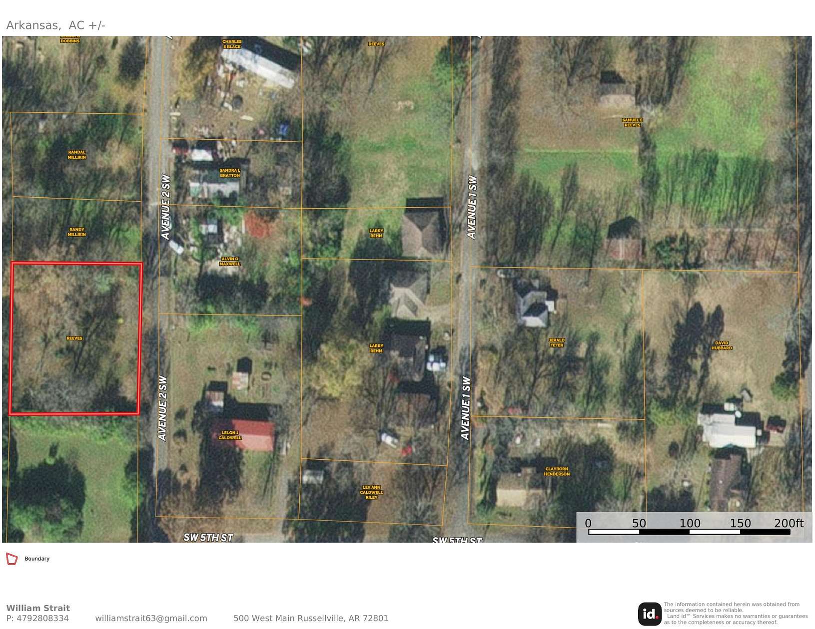 0.5 Acres of Residential Land for Sale in Atkins, Arkansas