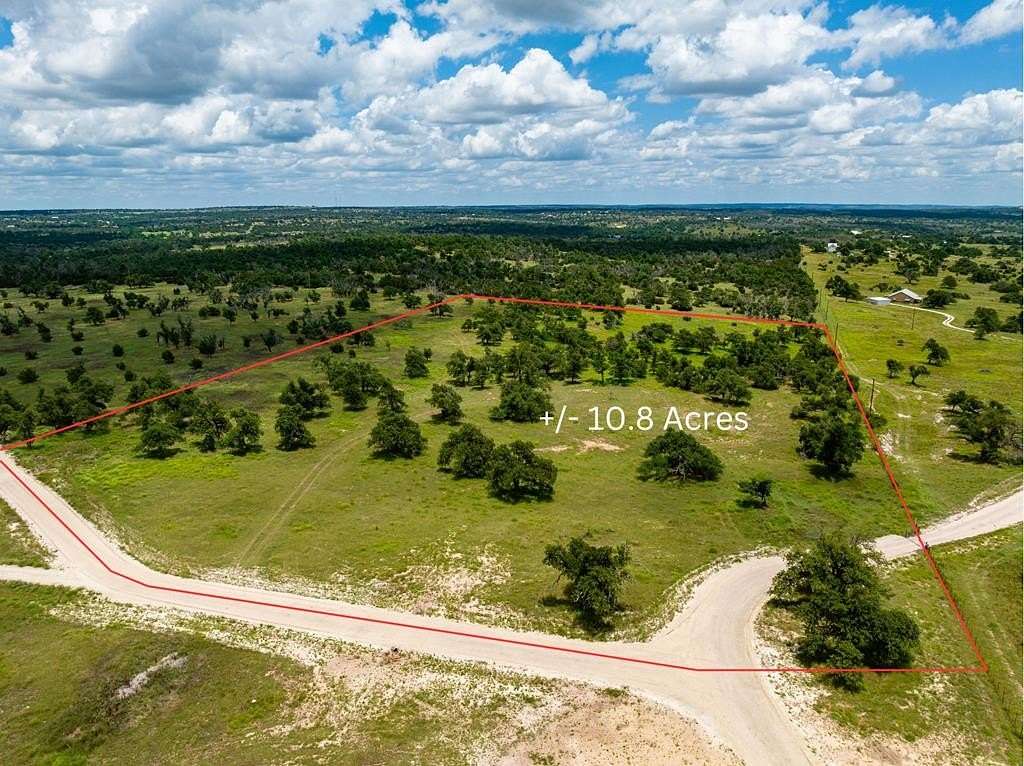 10.8 Acres of Land for Sale in Fredericksburg, Texas