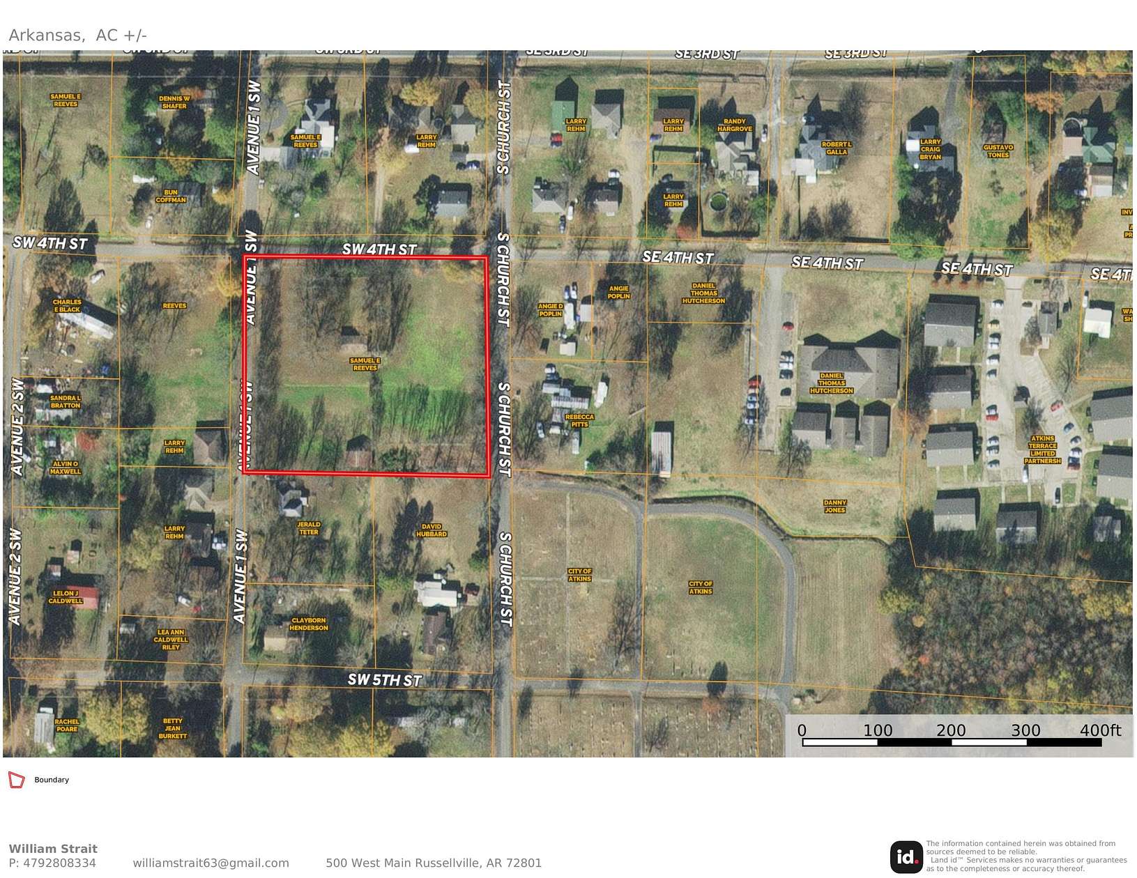 0.8 Acres of Residential Land for Sale in Atkins, Arkansas