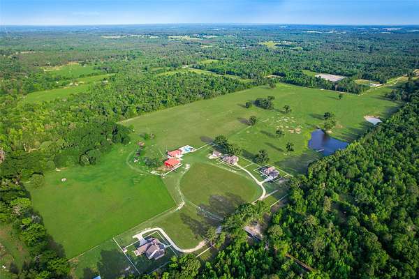 102 Acres of Agricultural Land with Home for Sale in Tyler, Texas
