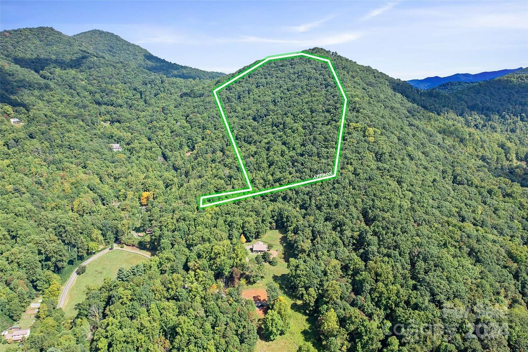 38.37 Acres of Recreational Land for Sale in Weaverville, North Carolina