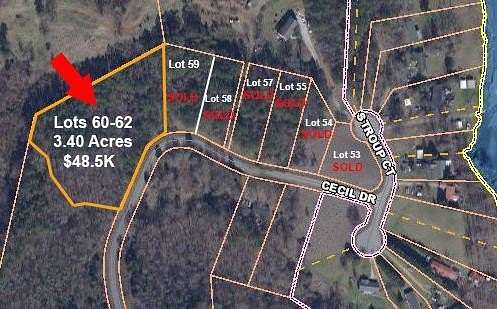 3.4 Acres of Residential Land for Sale in Waterloo, South Carolina