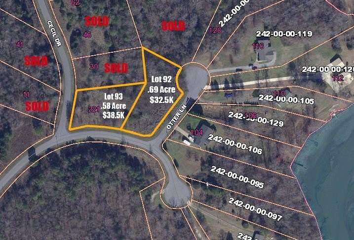 0.58 Acres of Residential Land for Sale in Waterloo, South Carolina