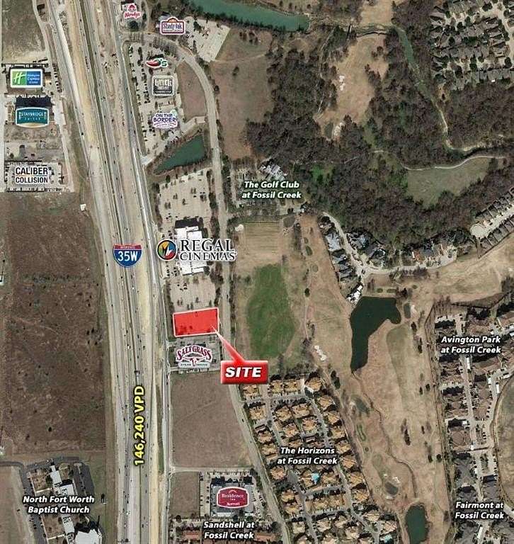 1.415 Acres of Commercial Land for Sale in Fort Worth, Texas