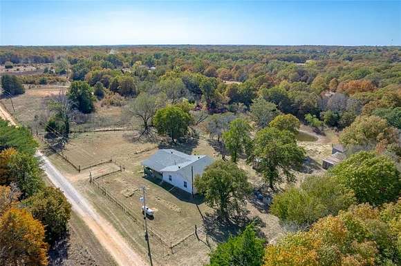 10 Acres of Land with Home for Sale in Tecumseh, Oklahoma