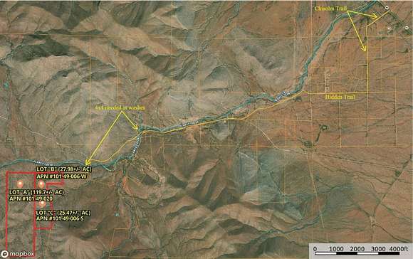 173.15 Acres of Land for Auction in Bisbee, Arizona