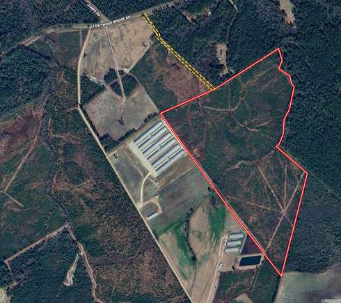 90 Acres of Recreational Land for Sale in Wallace, North Carolina