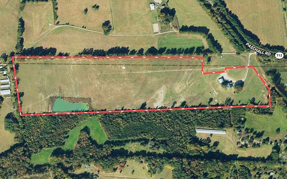 43.08 Acres of Recreational Land with Home for Sale in Warrenton, North Carolina