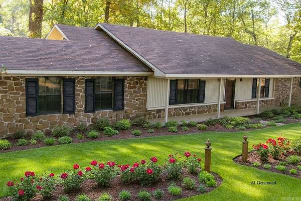 7 Acres of Residential Land with Home for Sale in Monticello, Arkansas