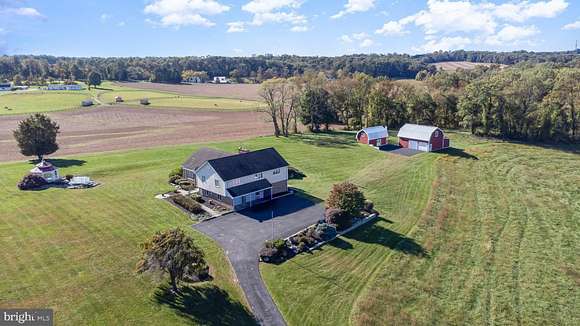 14.99 Acres of Land with Home for Sale in White Hall, Maryland